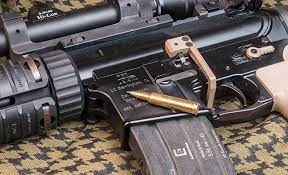 Image is to show the black hills 77 grain otm round